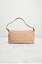 view 3 of 9 Fendi Zucca Baguette Shoulder Bag in Pink