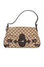 view 1 of 7 Gucci Horsebit 1955 Shoulder Bag in Beige