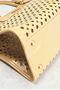 view 7 of 7 Prada Punched Leather Handbag in Beige