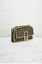 view 4 of 8 Fendi Zucca Mama Baguette Shoulder Bag in Brown