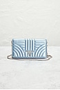 view 2 of 7 Prada Diagramme Wallet On Chain in Light Blue