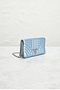 view 4 of 7 Prada Diagramme Wallet On Chain in Light Blue