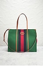 view 2 of 7 СУМКА ТОУТ GUCCI in Green