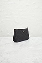 view 4 of 8 Prada Tessuto Nylon Crossbody Bag in Black