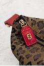 view 7 of 9 Fendi Leopard Vanity Bag in Brown