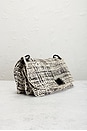 view 4 of 9 Prada Tweed Shoulder Bag in Black & White