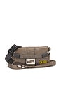 view 1 of 8 Fendi Porter Baguette Shoulder Bag in Taupe