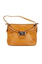 view 1 of 9 Fendi Leather Mama Baguette Shoulder Bag in Tan