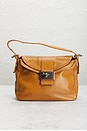 view 2 of 9 Fendi Leather Mama Baguette Shoulder Bag in Tan