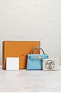 view 7 of 7 HERMES 핸드백 in Blue Celeste