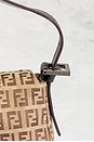 view 8 of 9 Fendi Zucchino Mama Baguette Shoulder Bag in Beige