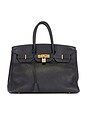 view 1 of 10 Hermes Birkin 35 Handbag in Black
