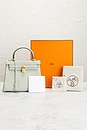 view 7 of 7 Hermes Togo Kelly Retourne 25 Handbag in Gris Neve