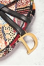 view 5 of 9 Dior Beaded Saddle Bag in Black in Multi