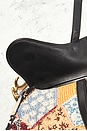 view 8 of 9 Dior Beaded Saddle Bag in Black in Multi