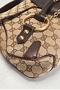 view 6 of 7 Gucci Horsebit GG Canvas Shoulder Bag in Beige