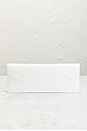 view 3 of 9 Hermes Swift Birkin Shadow Clutch in White