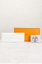 view 9 of 9 Hermes Swift Birkin Shadow Clutch in White