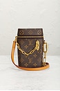 view 2 of 10 Louis Vuitton Monogram Phone Box Bag in Brown