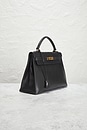 view 4 of 10 Hermes Vintage Box Kelly Sellier 32 in Black