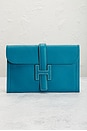 view 2 of 8 HERMES 클러치백 in Blue Izmir