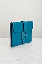 view 4 of 8 HERMES 클러치백 in Blue Izmir
