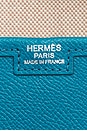 view 5 of 8 HERMES 클러치백 in Blue Izmir