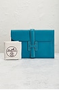 view 8 of 8 HERMES 클러치백 in Blue Izmir