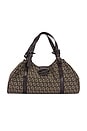 view 1 of 8 Fendi Zucchino Handbag in Brown