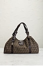 view 2 of 8 Fendi Zucchino Handbag in Brown