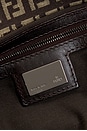 view 5 of 8 Fendi Zucchino Handbag in Brown