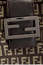 view 6 of 8 Fendi Zucchino Handbag in Brown