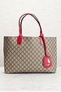 view 2 of 8 Gucci GG Reversible Tote Bag in Beige
