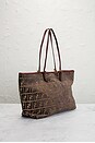 view 4 of 10 СУМКА ТОУТ FENDI in Brown