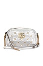 view 1 of 8 Gucci Pearly GG Marmont Shoulder Bag in Silver