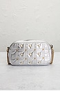 view 3 of 8 Gucci Pearly GG Marmont Shoulder Bag in Silver