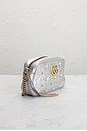 view 4 of 8 Gucci Pearly GG Marmont Shoulder Bag in Silver