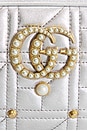 view 6 of 8 Gucci Pearly GG Marmont Shoulder Bag in Silver