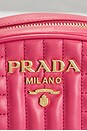 view 6 of 9 Prada Diagramme Oval Shoulder Bag in Pink