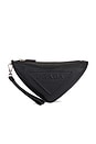 view 1 of 9 Prada Triangle Pouch in Black
