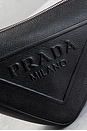 view 6 of 9 Prada Triangle Pouch in Black