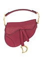 view 1 of 9 Dior Mini Saddle Bag in Red