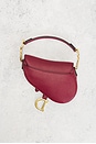 view 3 of 9 Dior Mini Saddle Bag in Red