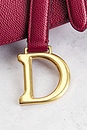 view 6 of 9 Dior Mini Saddle Bag in Red