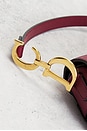 view 7 of 9 Dior Mini Saddle Bag in Red
