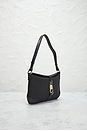 view 4 of 8 Gucci Canvas Shoulder Bag in Black
