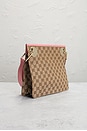 view 4 of 9 Gucci Flat Messenger Bag in Beige