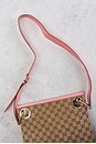 view 7 of 9 Gucci Flat Messenger Bag in Beige