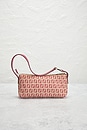 view 3 of 7 Fendi Zucchino Baguette Shoulder Bag in Red