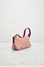 view 4 of 7 Fendi Zucchino Baguette Shoulder Bag in Red